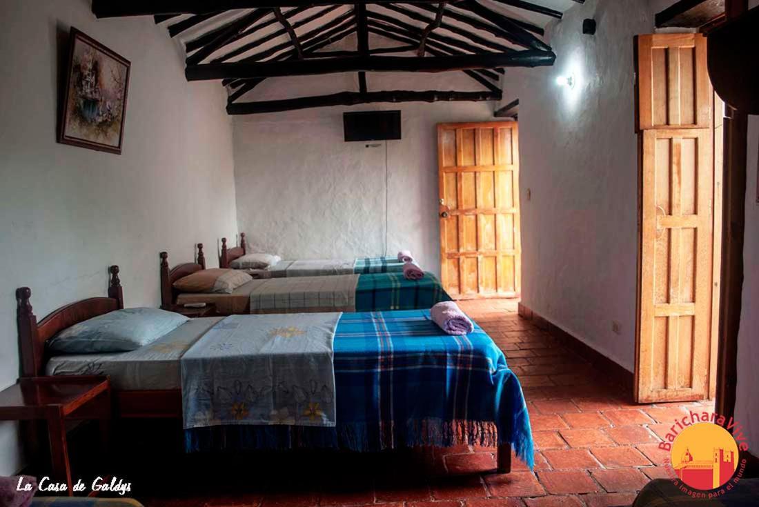 La Casa De Gladys Hotell Barichara Eksteriør bilde